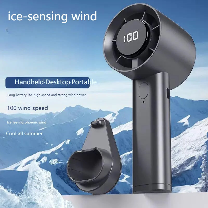 Ventilateur Turbo Premium USB – Fraîcheur Instantanée, Élégance Minimaliste