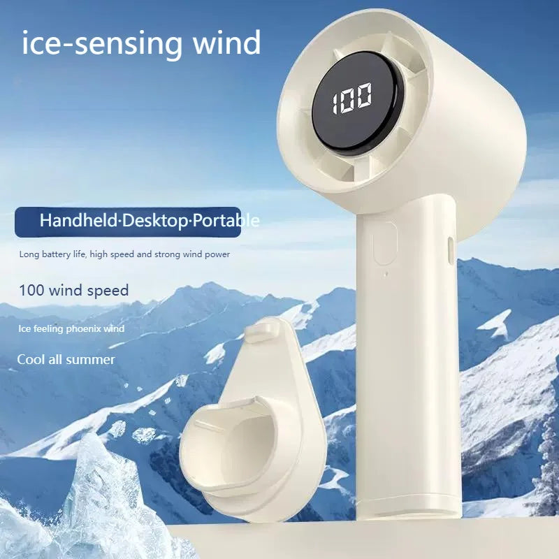 Ventilateur Turbo Premium USB – Fraîcheur Instantanée, Élégance Minimaliste