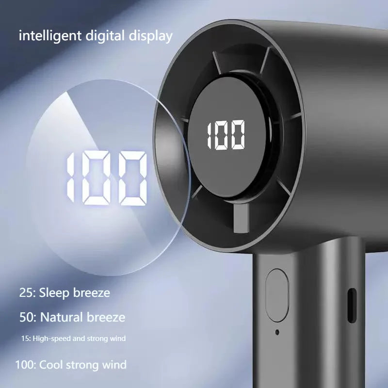 Ventilateur Turbo Premium USB – Fraîcheur Instantanée, Élégance Minimaliste